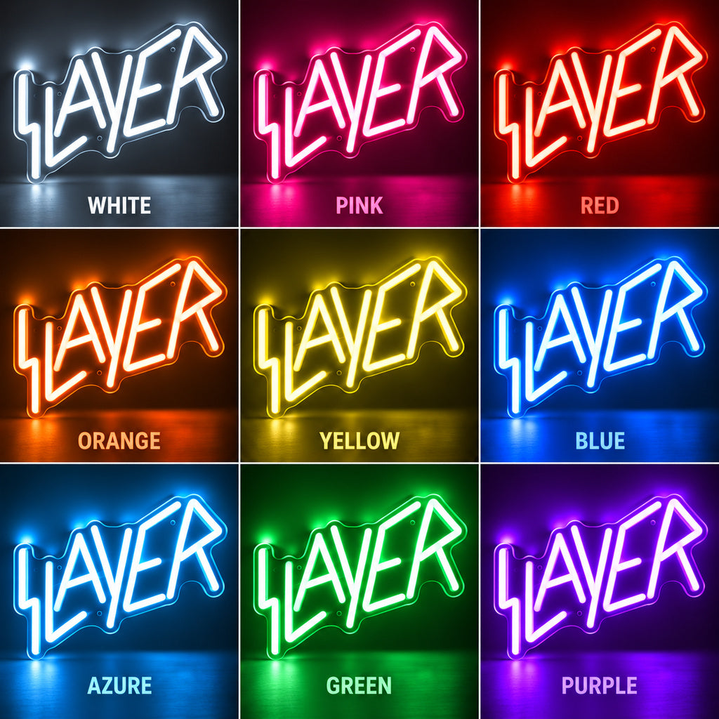 Slayer Blue LED Neon Sign image 4