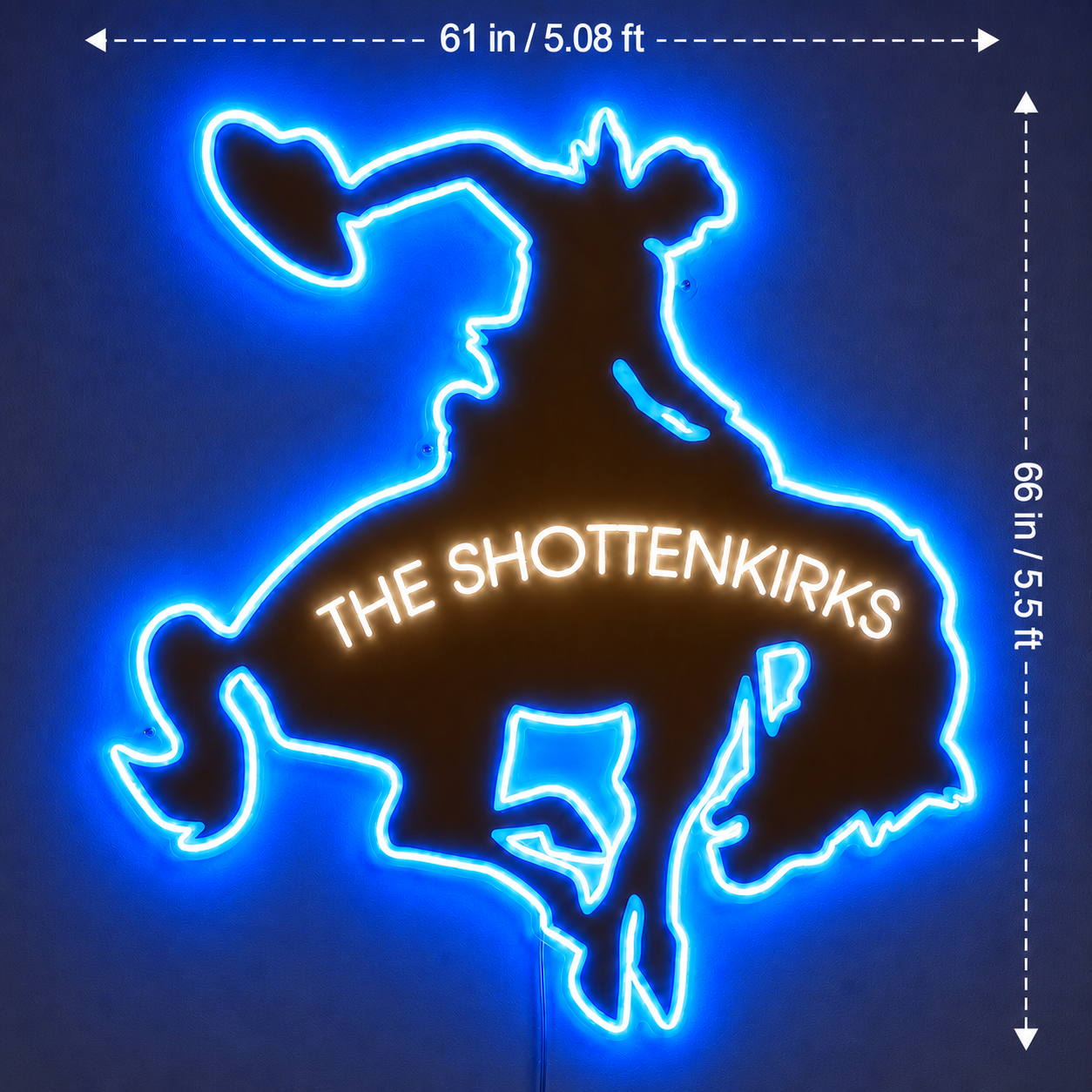 The Shottenkirks Custom LED Neon Sign