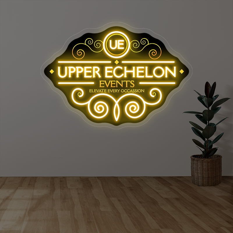 UPPER ECHELON Custom Neon Sign
