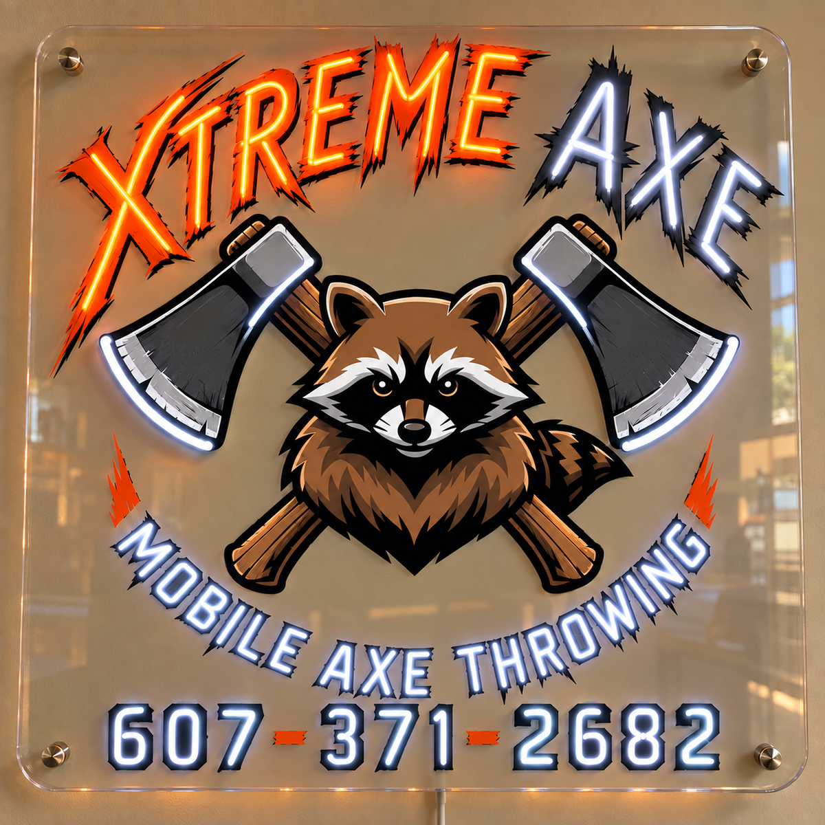 XTREME AXE Custom LED Neon Sign Waterproof