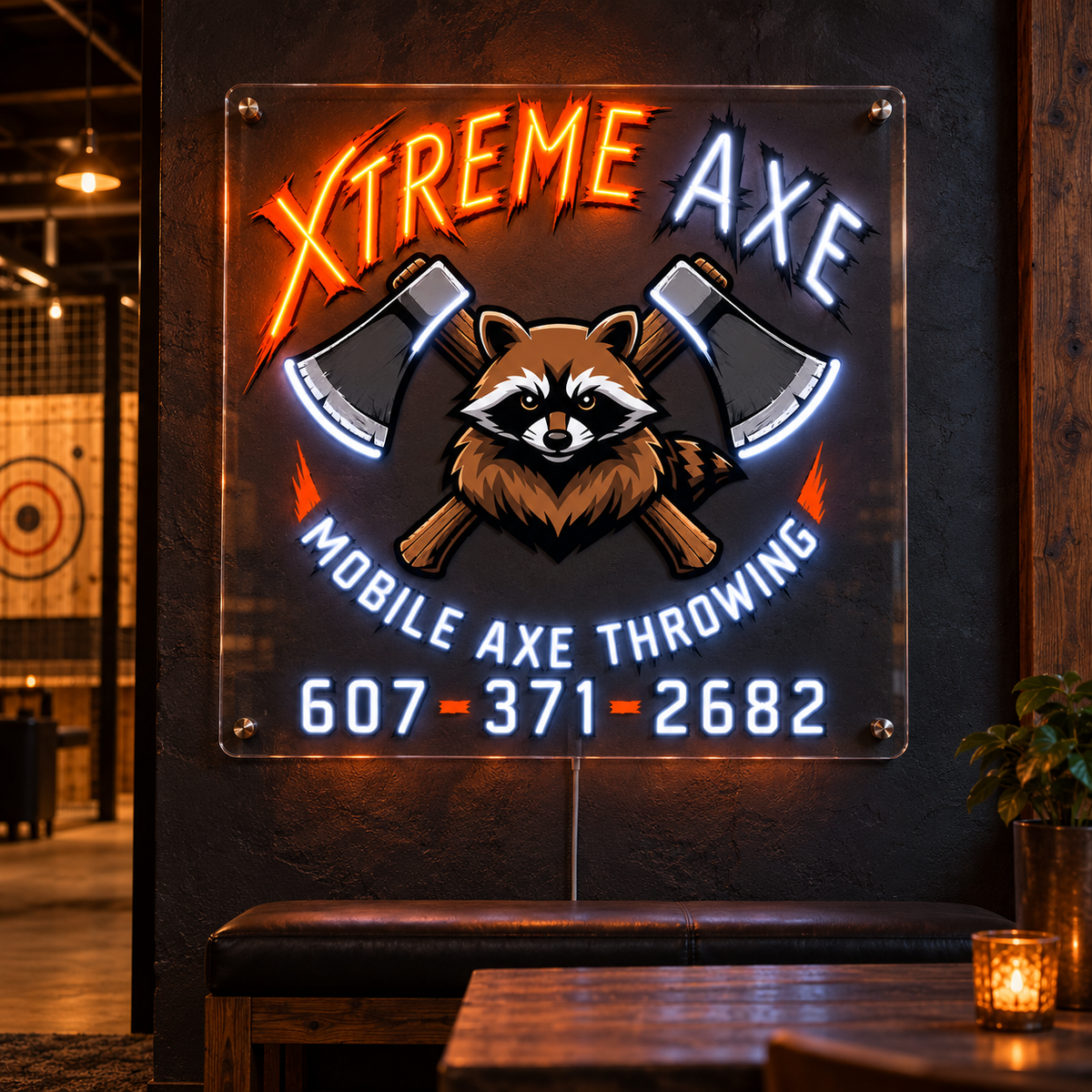 XTREME AXE Custom LED Neon Sign Waterproof