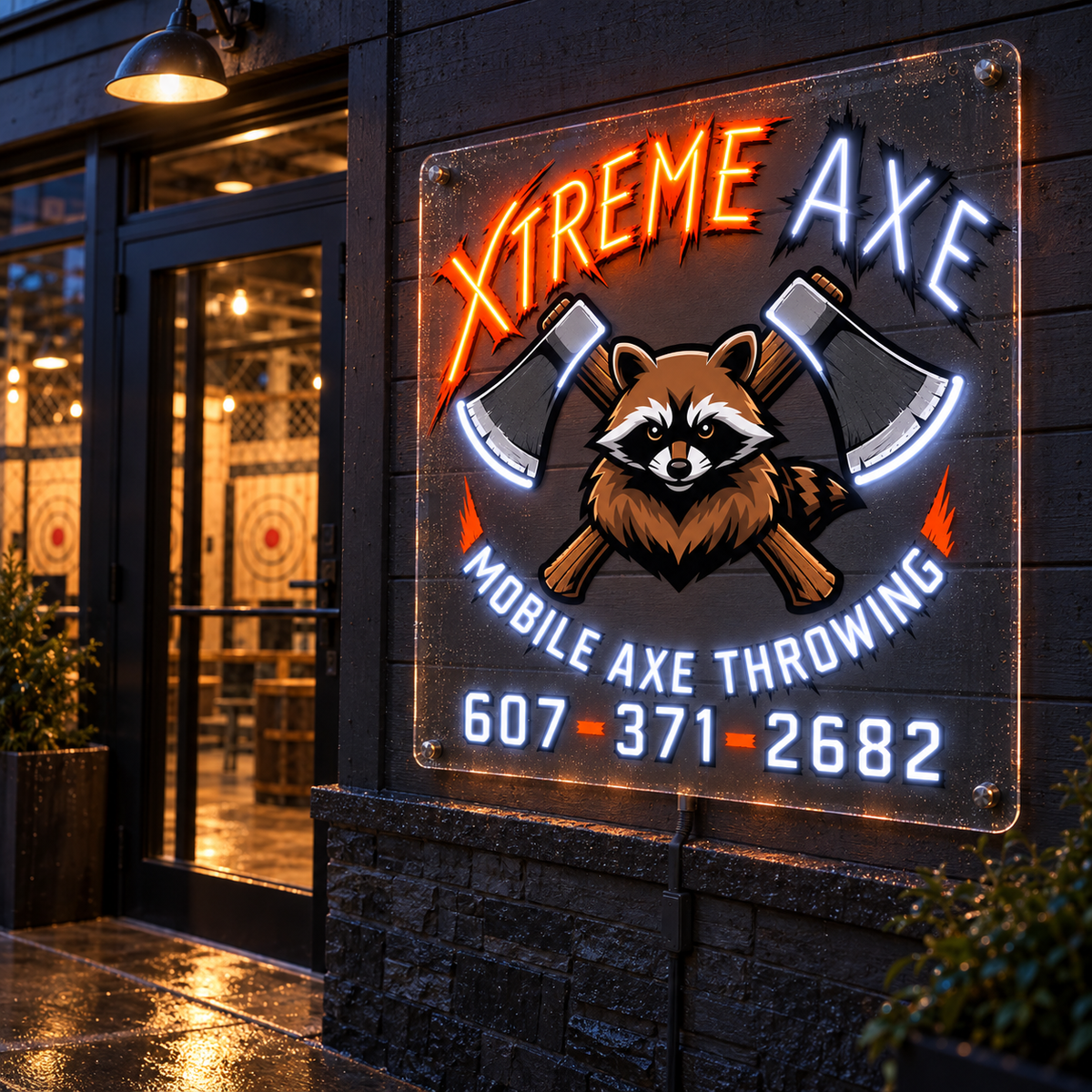 XTREME AXE Custom LED Neon Sign Waterproof