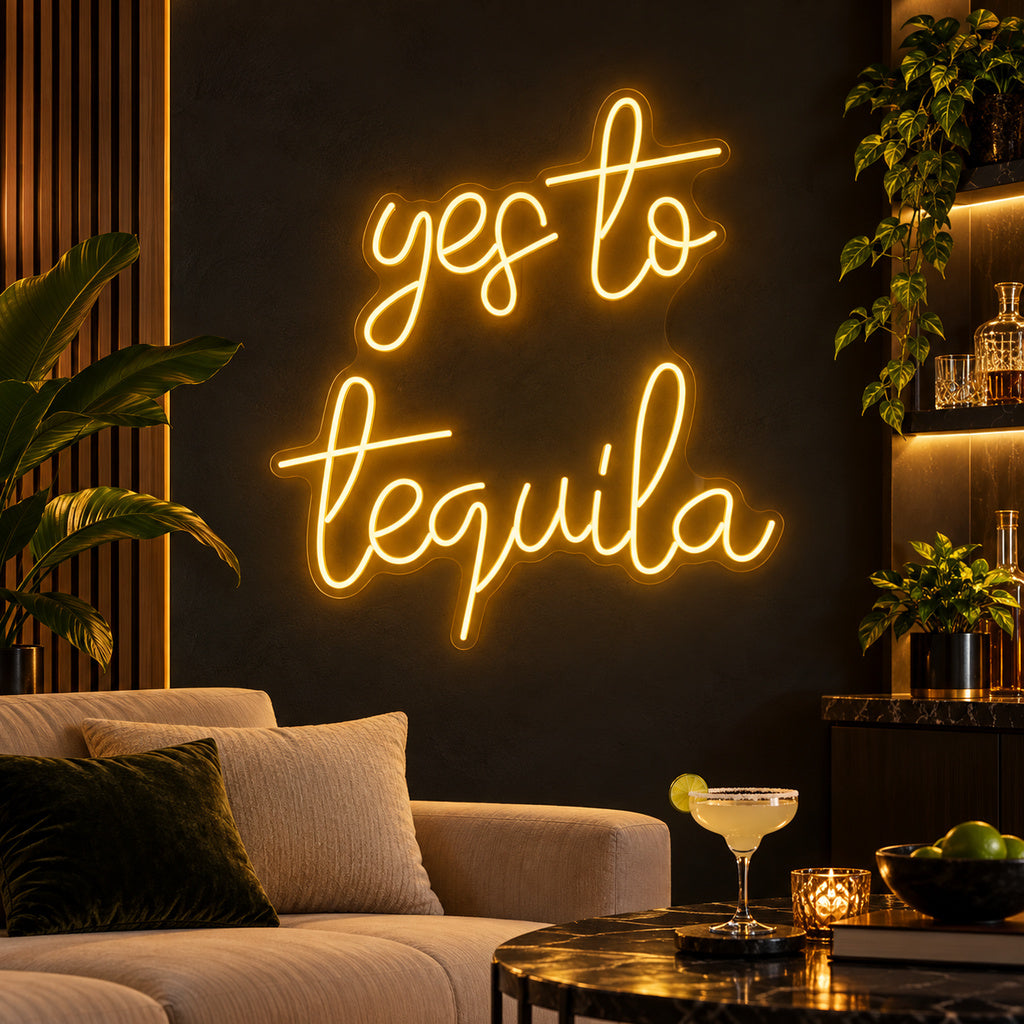 Yes To Tequila LED Neon Sign image 2