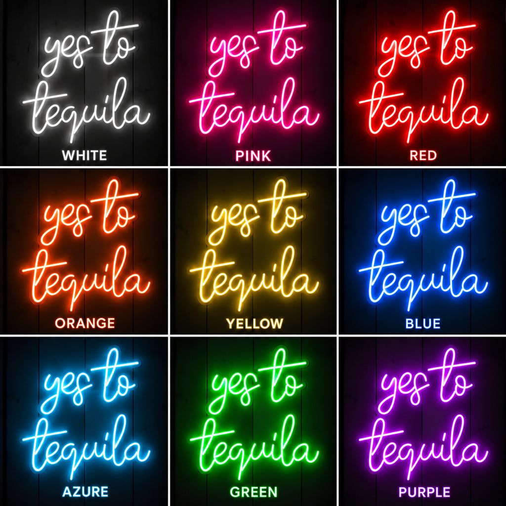 Yes To Tequila LED Neon Sign image 4