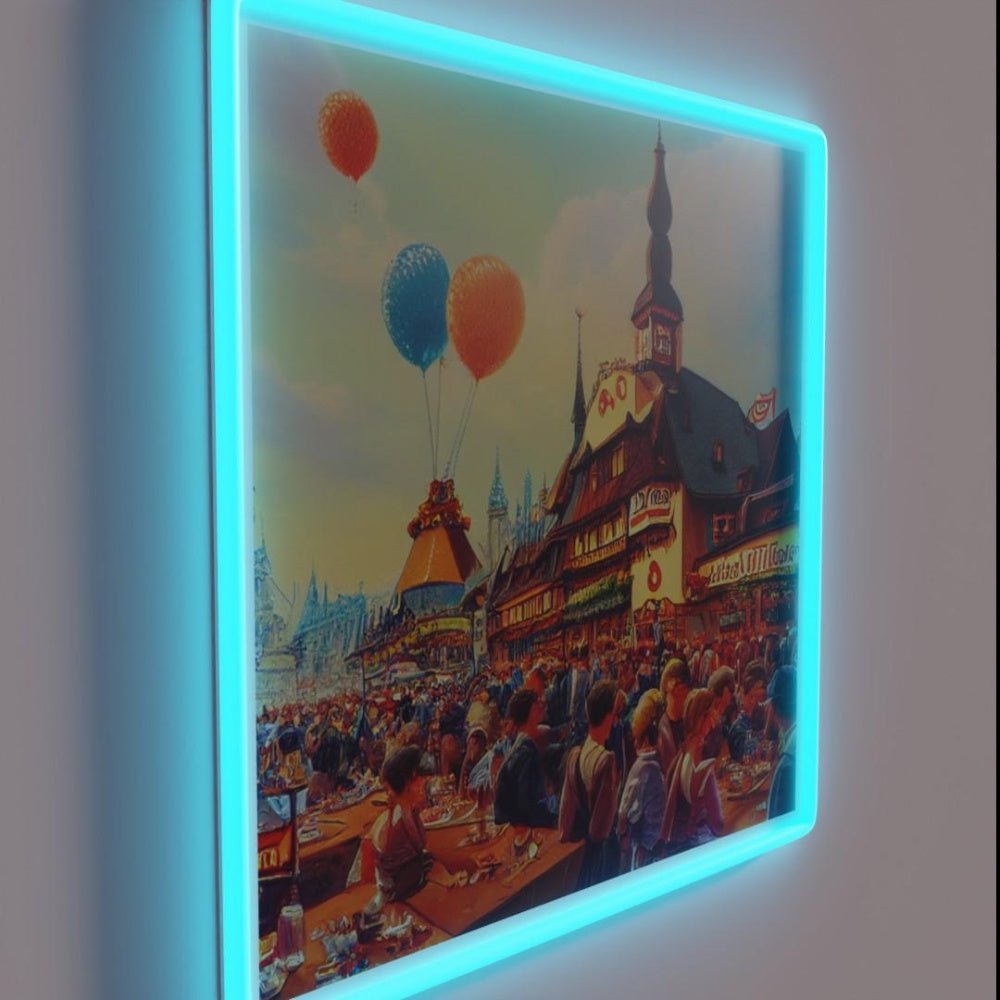 A Crowd In Harmony Rgb Led Neon Sign - Shineneon