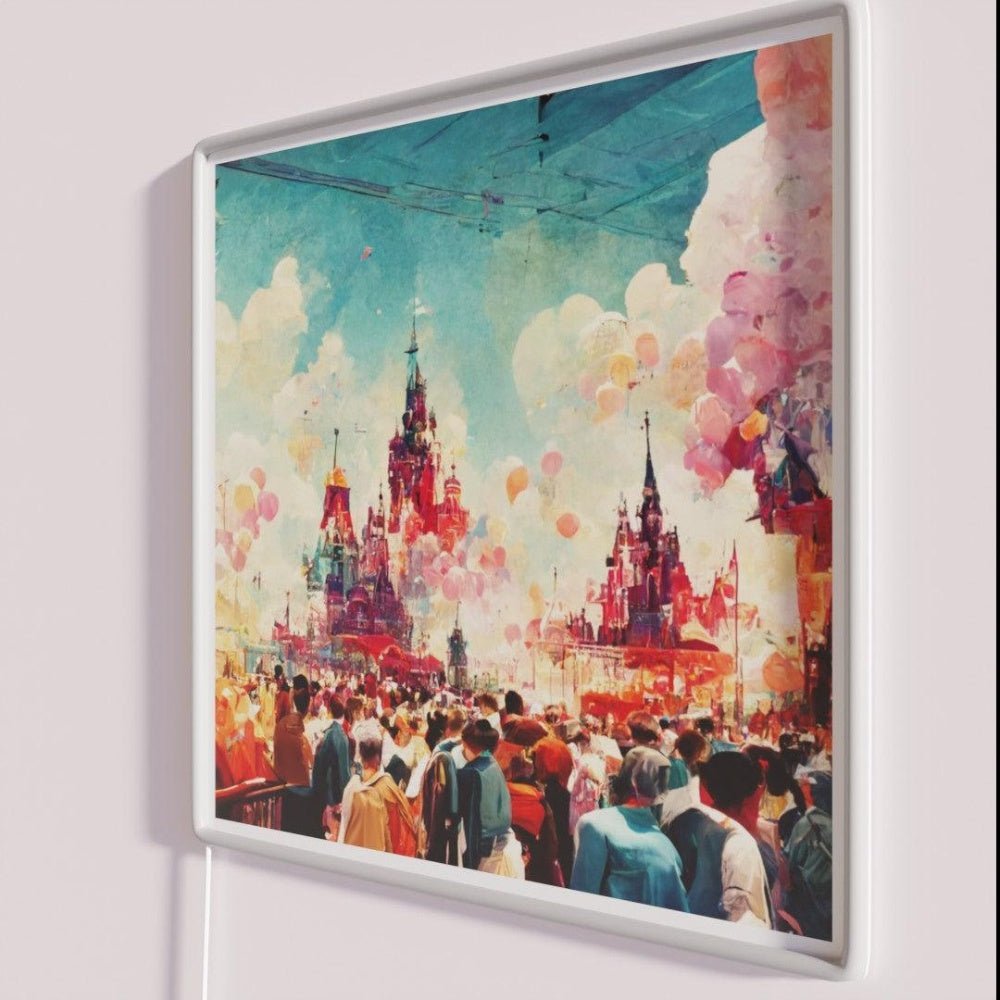 A Crowd In Harmony V3 Rgb Led Neon Sign - Shineneon