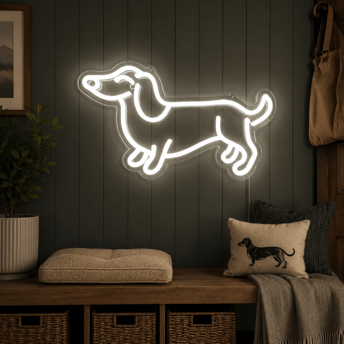 A Dog Shaped LED Neon Sign - Shineneon