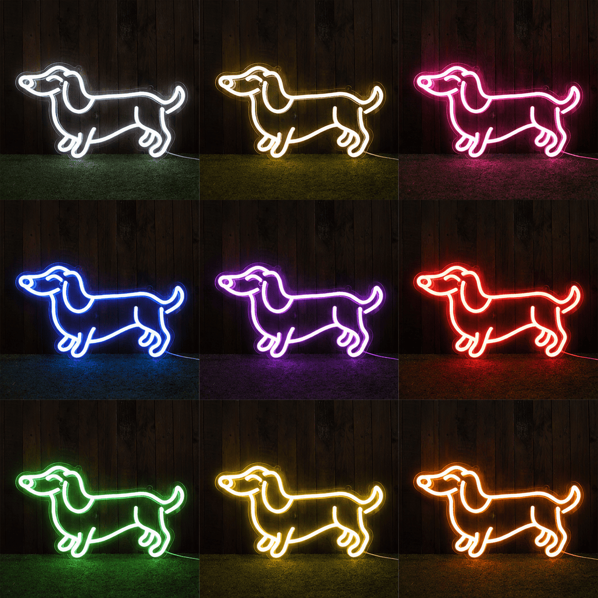 A Dog Shaped LED Neon Sign - Shineneon