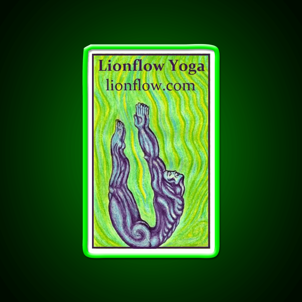 A Drop In The Sea Yoga Led Neon Sign For Wellness Space Rgb Color - Shineneon