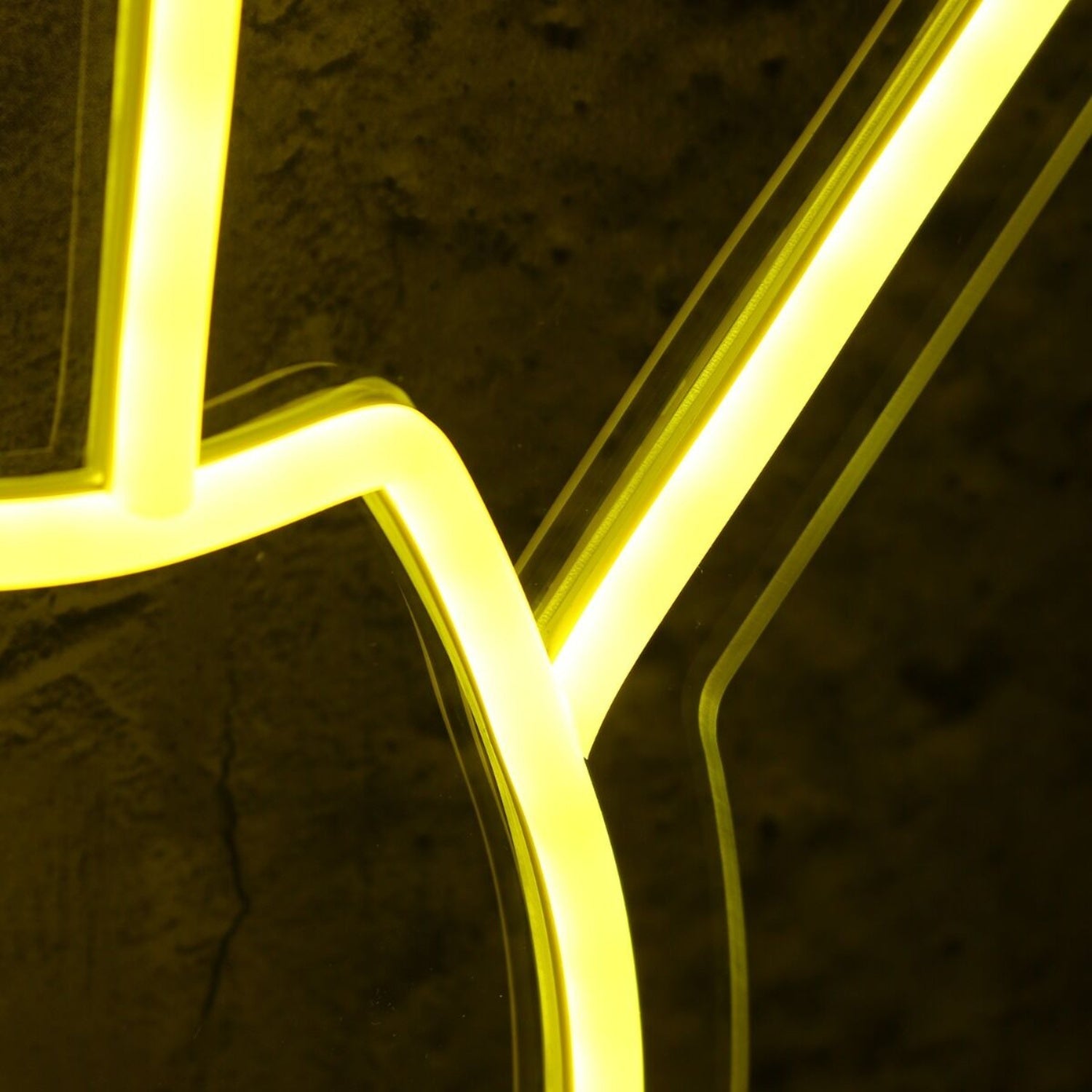 A Hand Holding Books Yellow Led Neon Sign - Shineneon