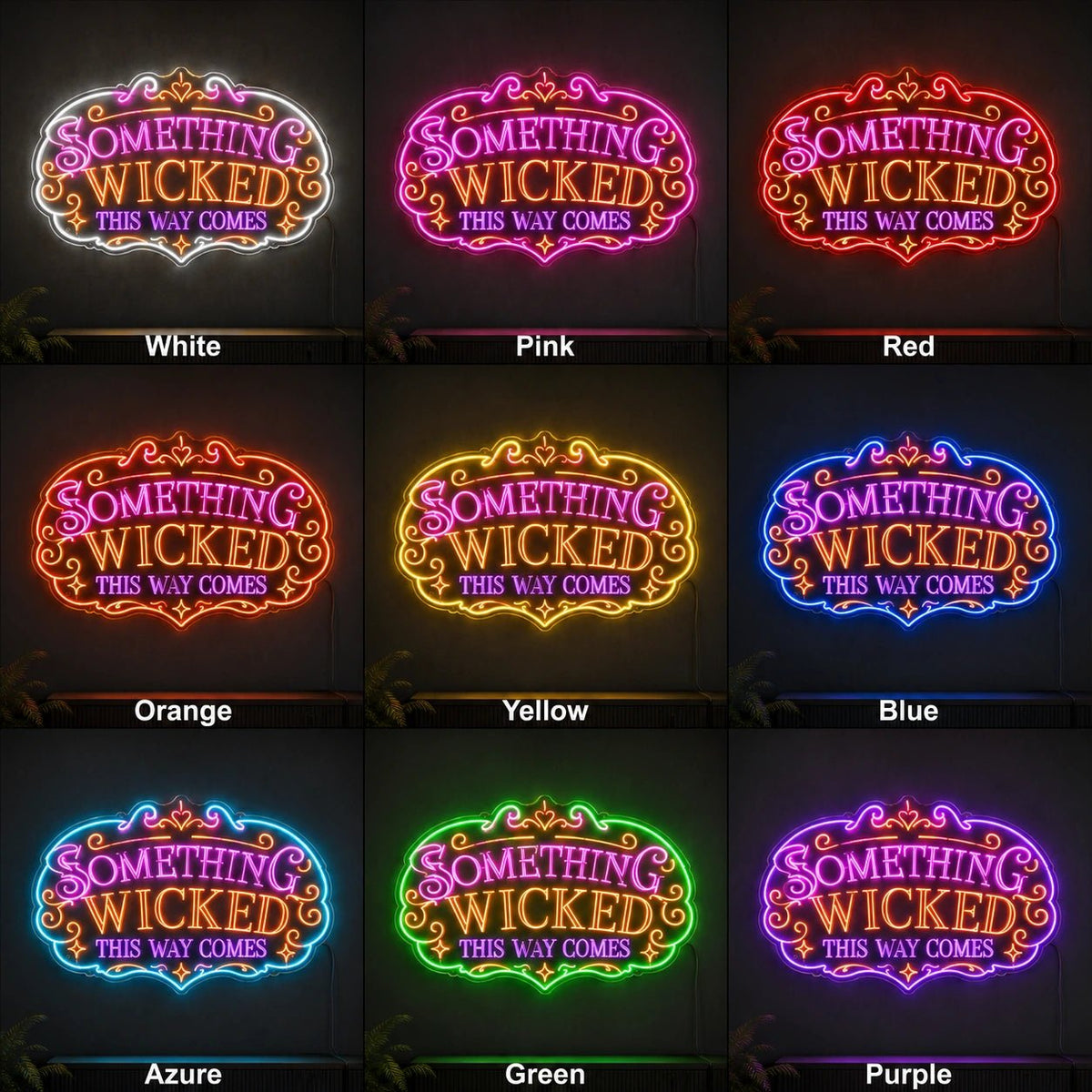 A Hanging From LED Neon Sign - Shineneon
