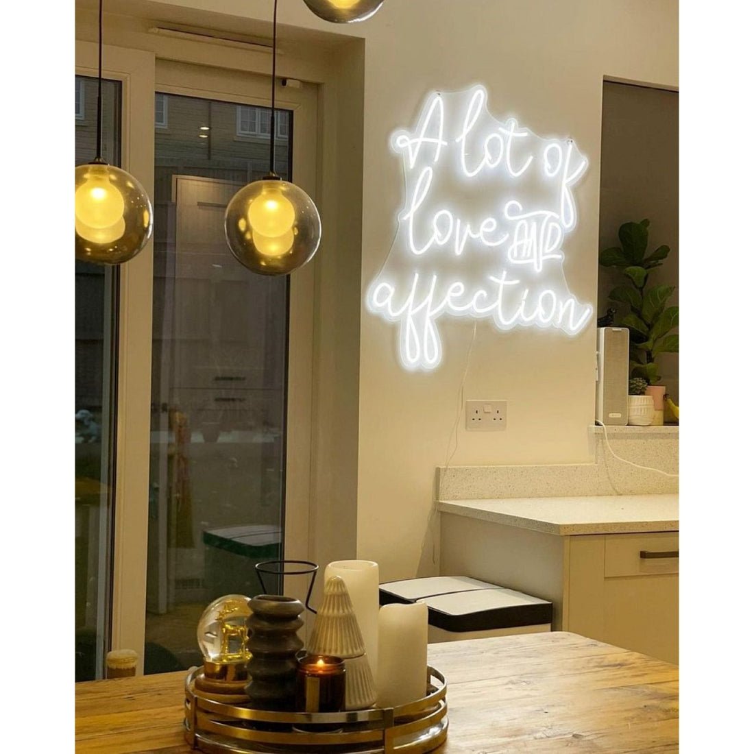A Lot Of Love And Affection Neon Signs Neon Lights For Room - Shineneon