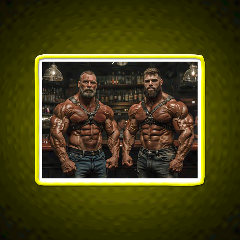 A Night At The Eagle Gym Fitness Led Neon Sign Rgb Color