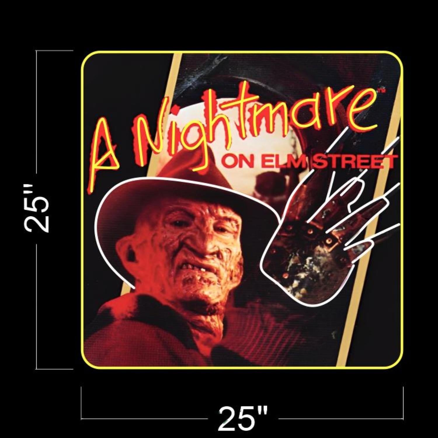 A Nightmare On Elm Street Freddys Glow Led Neon Sign For Horror Decor | Shineneon