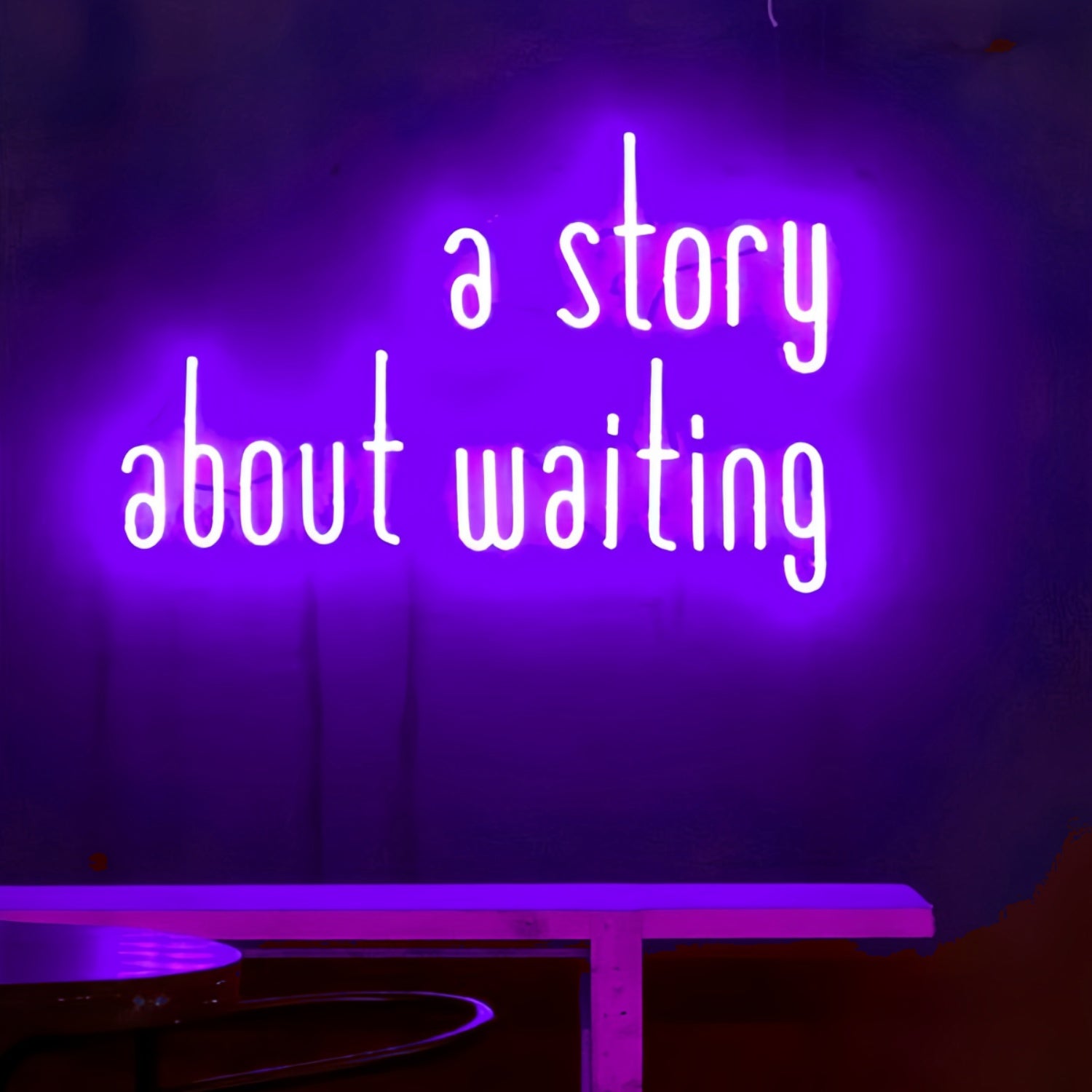 A Story Of Waiting Neon Sign | Shineneon