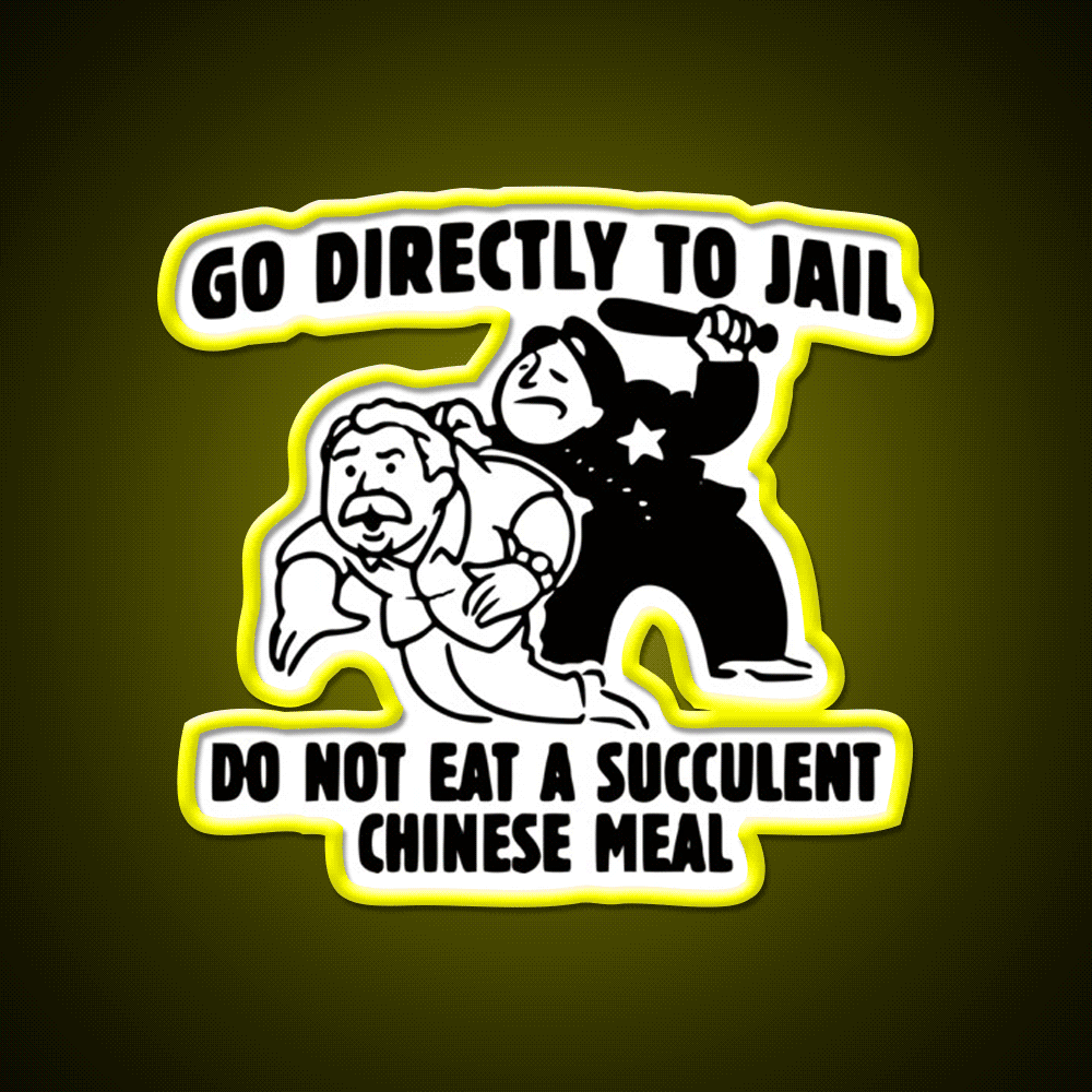 A Succulent Chinese Meal Led Neon Sign Chinese Food Rgb Color