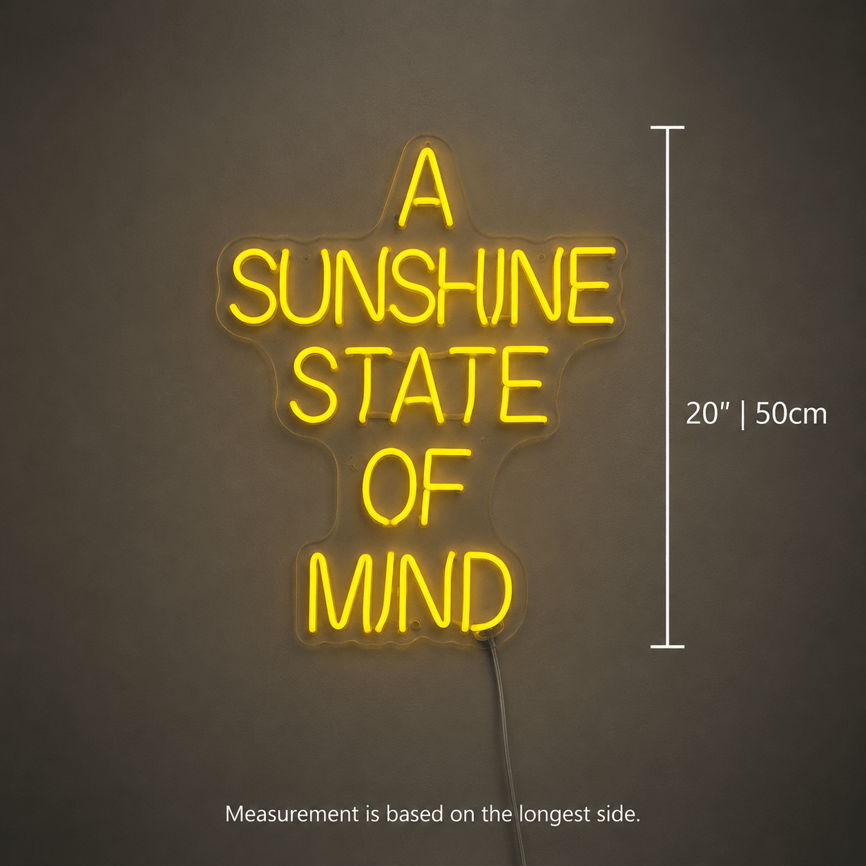 A Sunshine State Of Mind LED Neon Sign - Shineneon