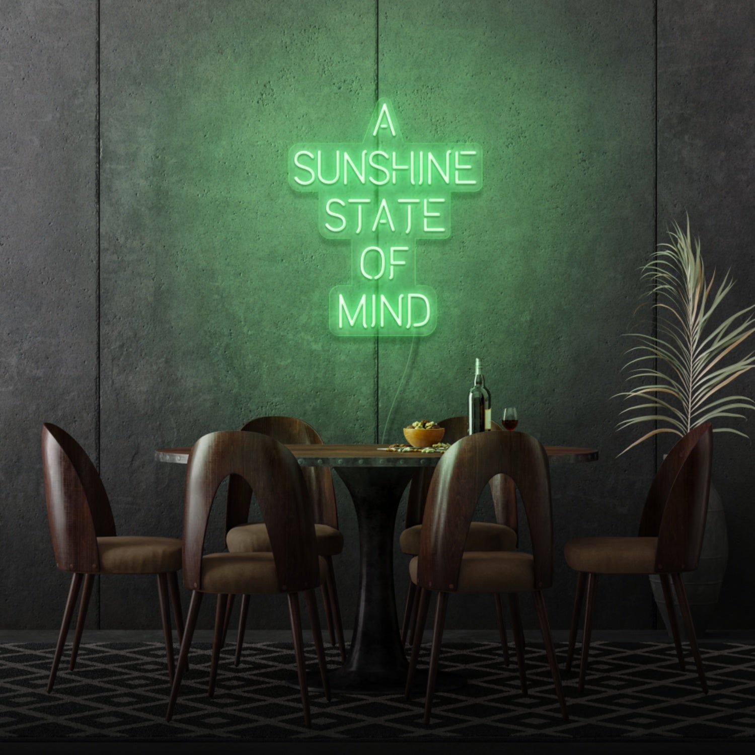A Sunshine State Of Mind Led Sign | Shineneon