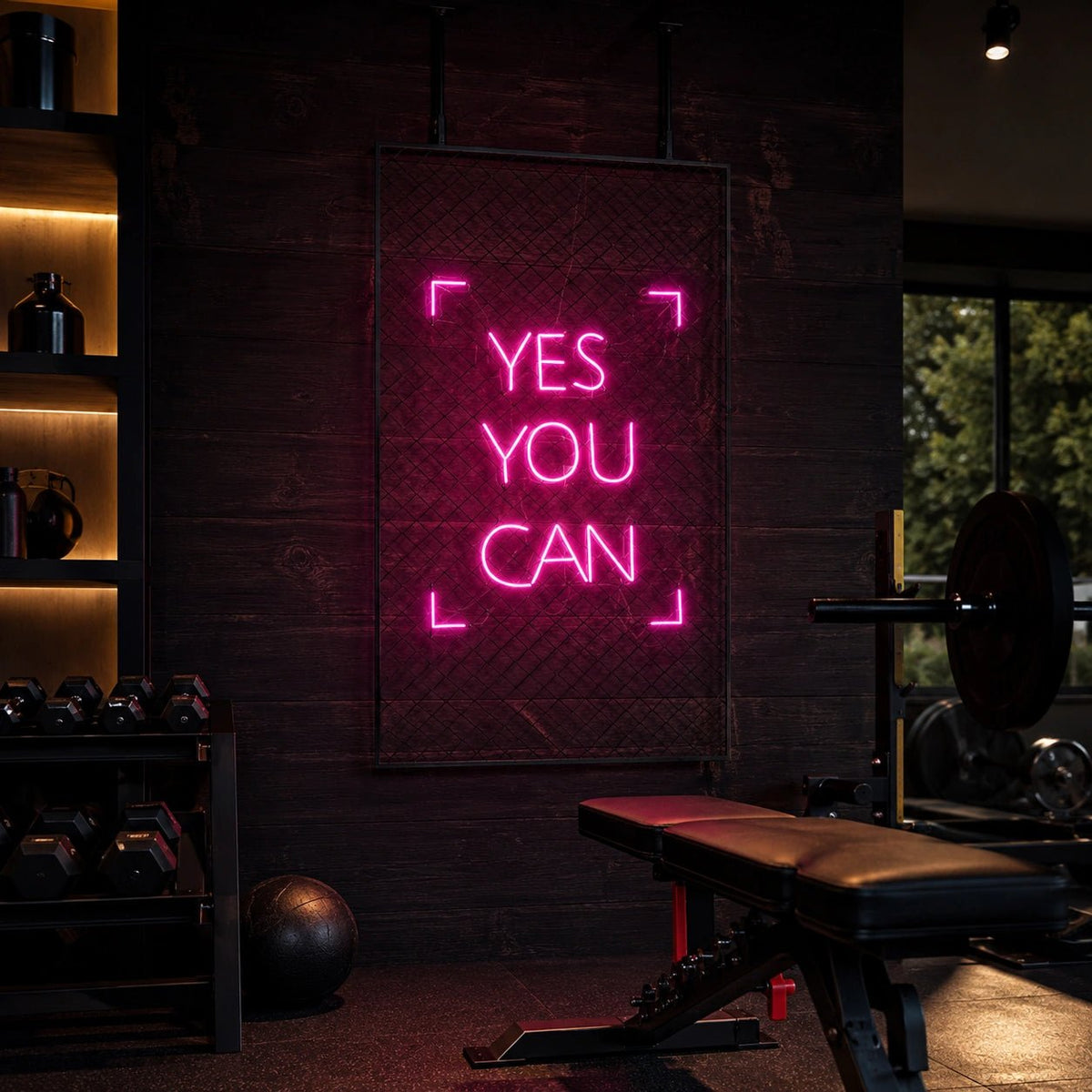 A With The LED Neon Sign Gym Neon Sign - Shineneon