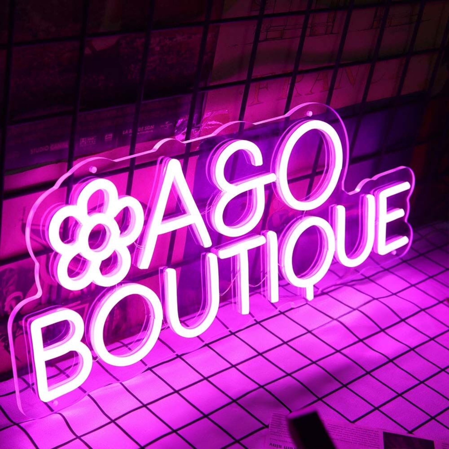 Abo Boutique Led Neon Sign - Shineneon