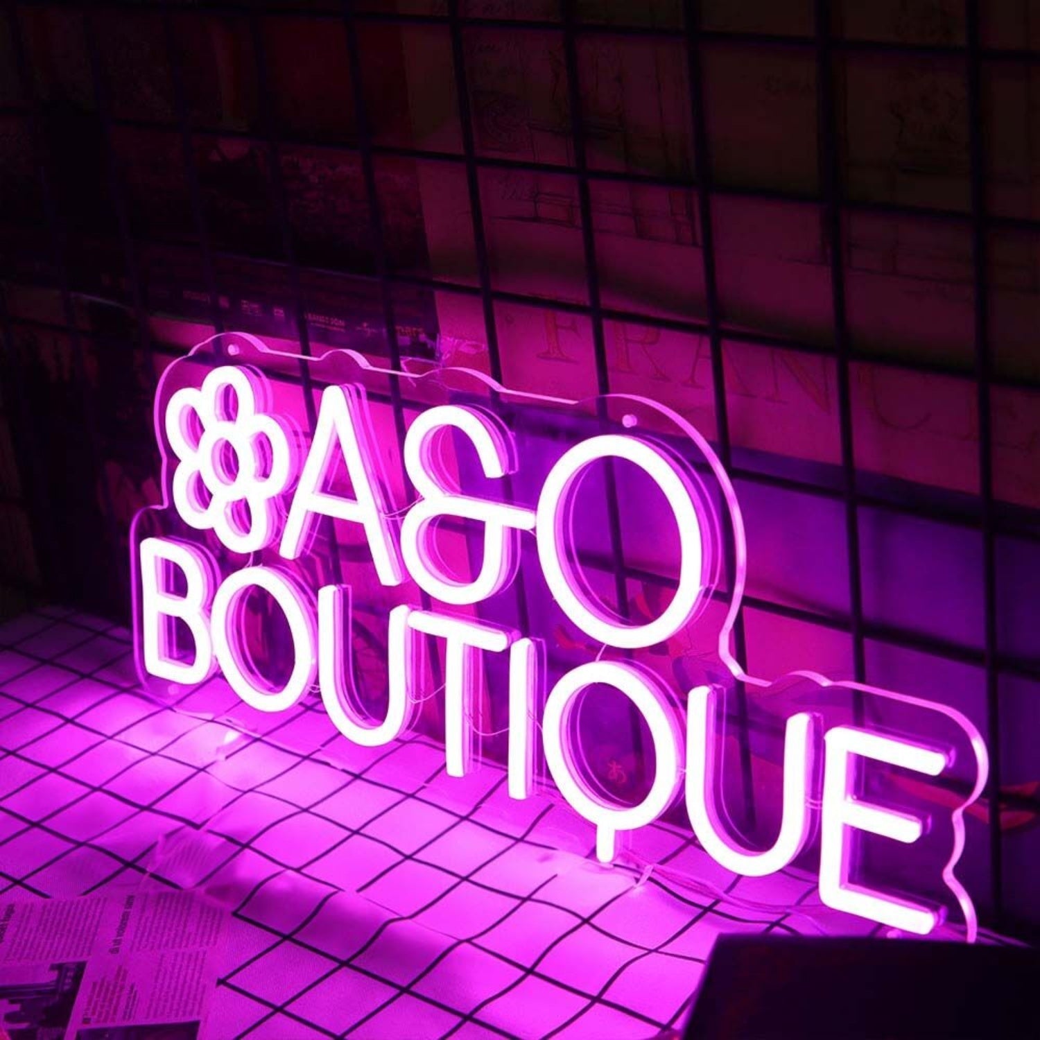 Abo Boutique Led Neon Sign - Shineneon