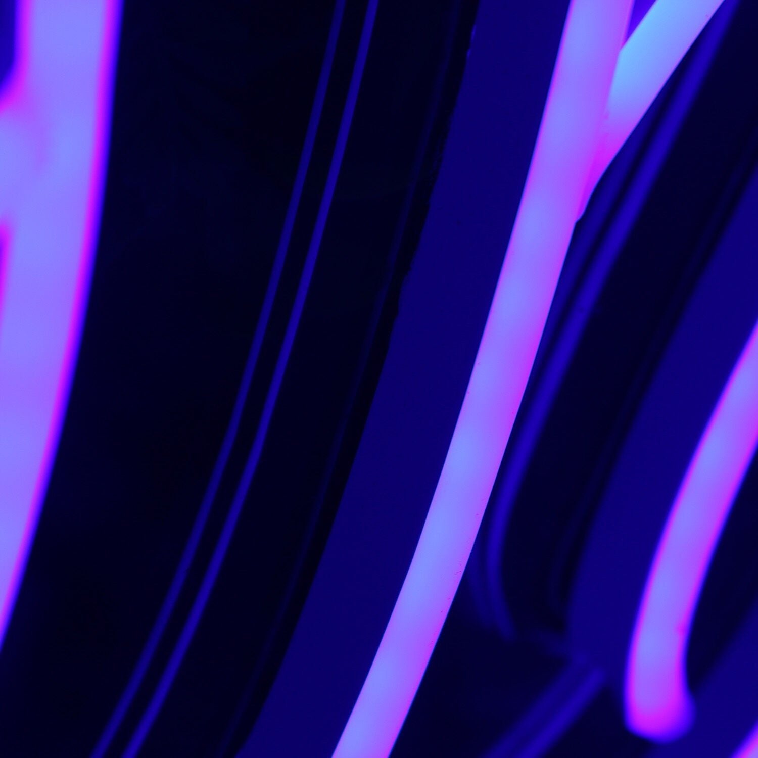 Abstract Neon Blue Led Neon Sign - Shineneon