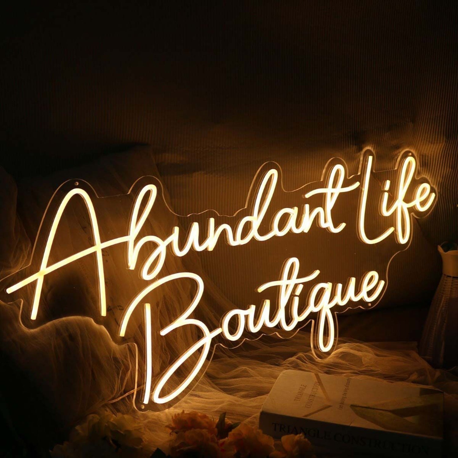 Abundant Like Boutique Yellow Led Neon Sign - Shineneon