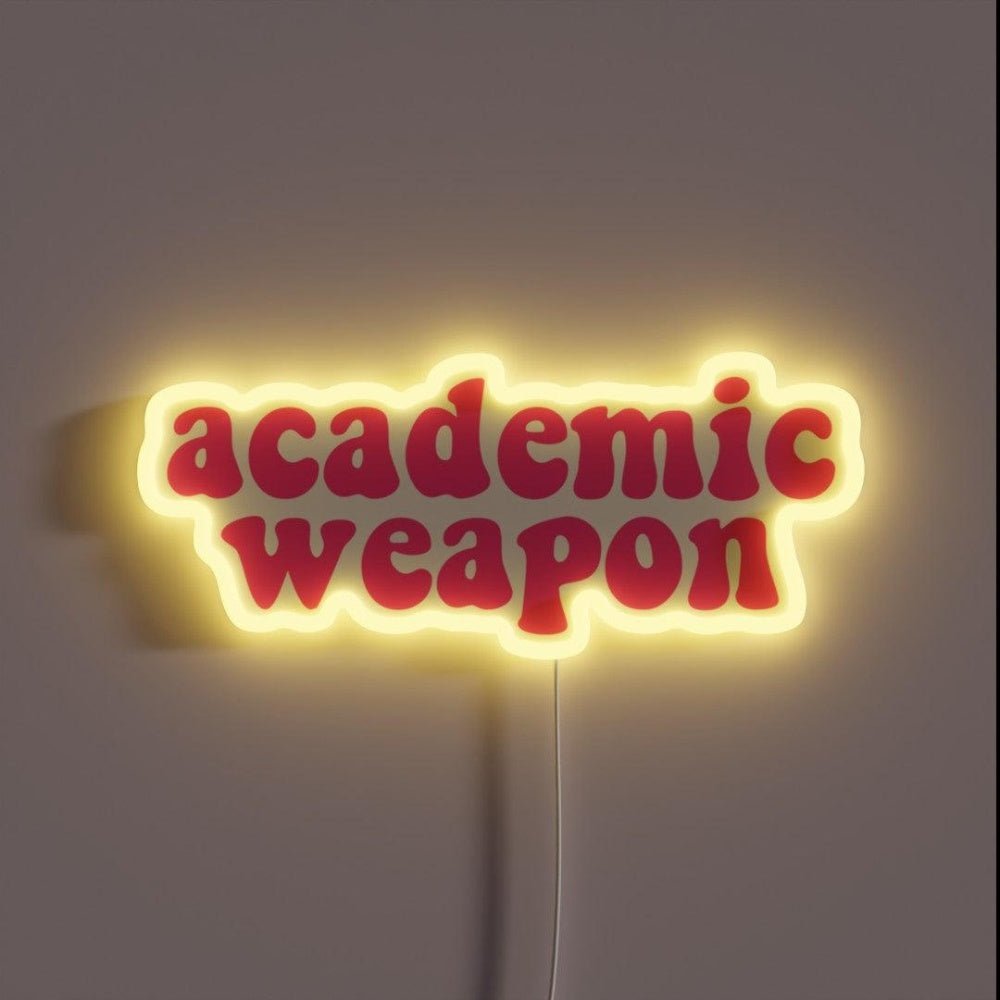 Academic Weapon Rgb Led Neon Sign - Shineneon