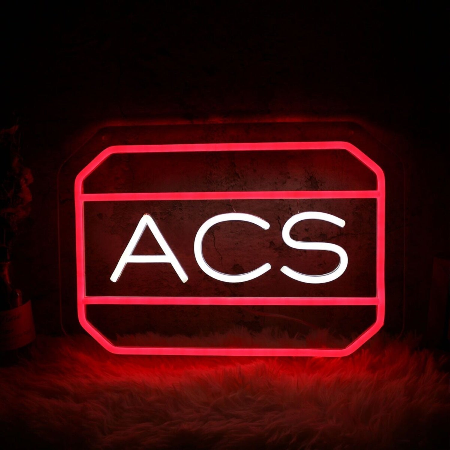 Acs Logo Led Neon Sign - Shineneon