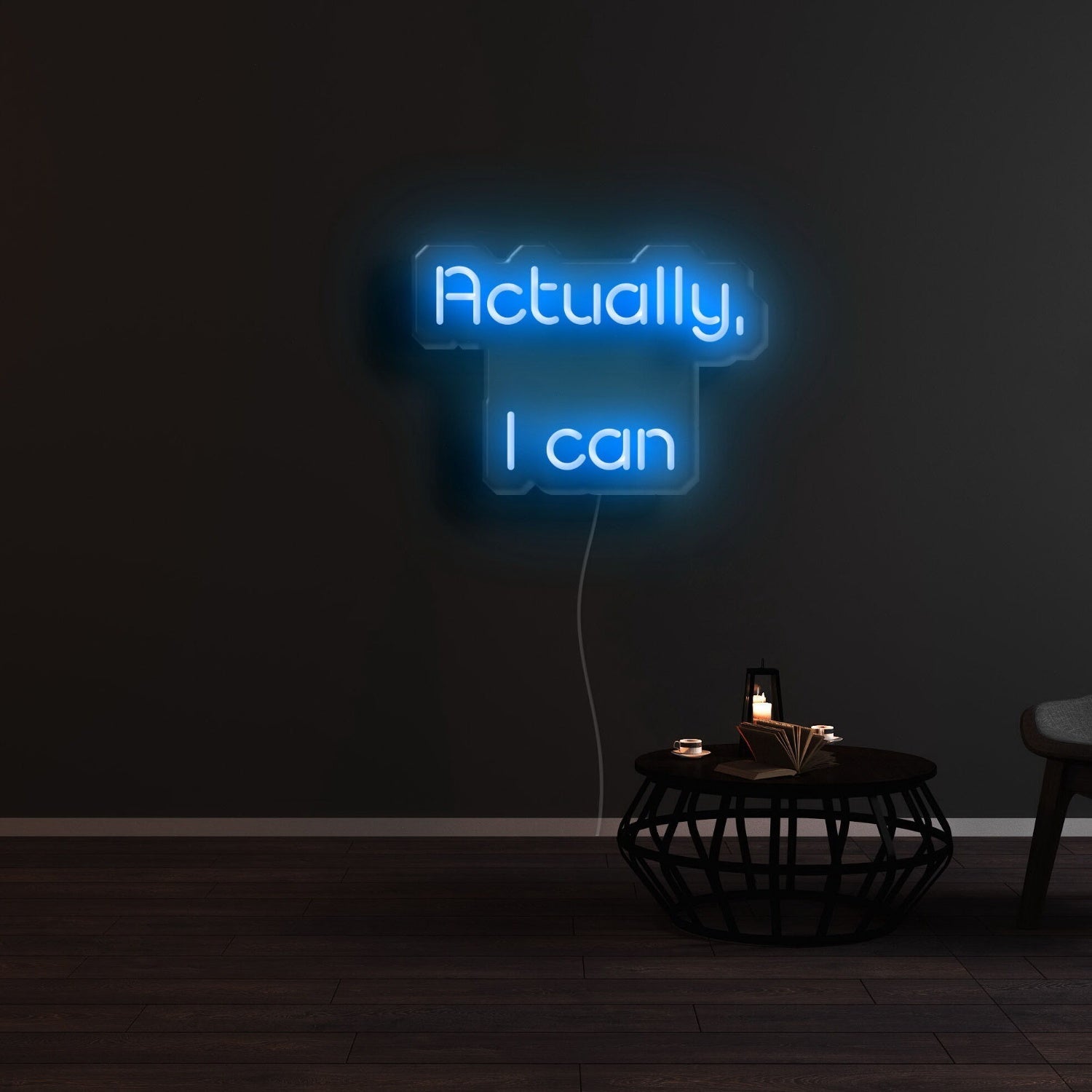 Actually I Can Led Neon Sign - Shineneon