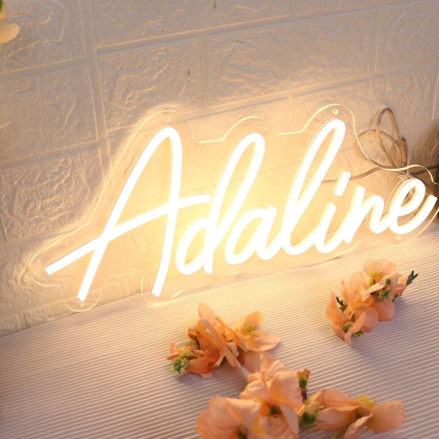 Adaline Yellow Led Neon Sign - Shineneon