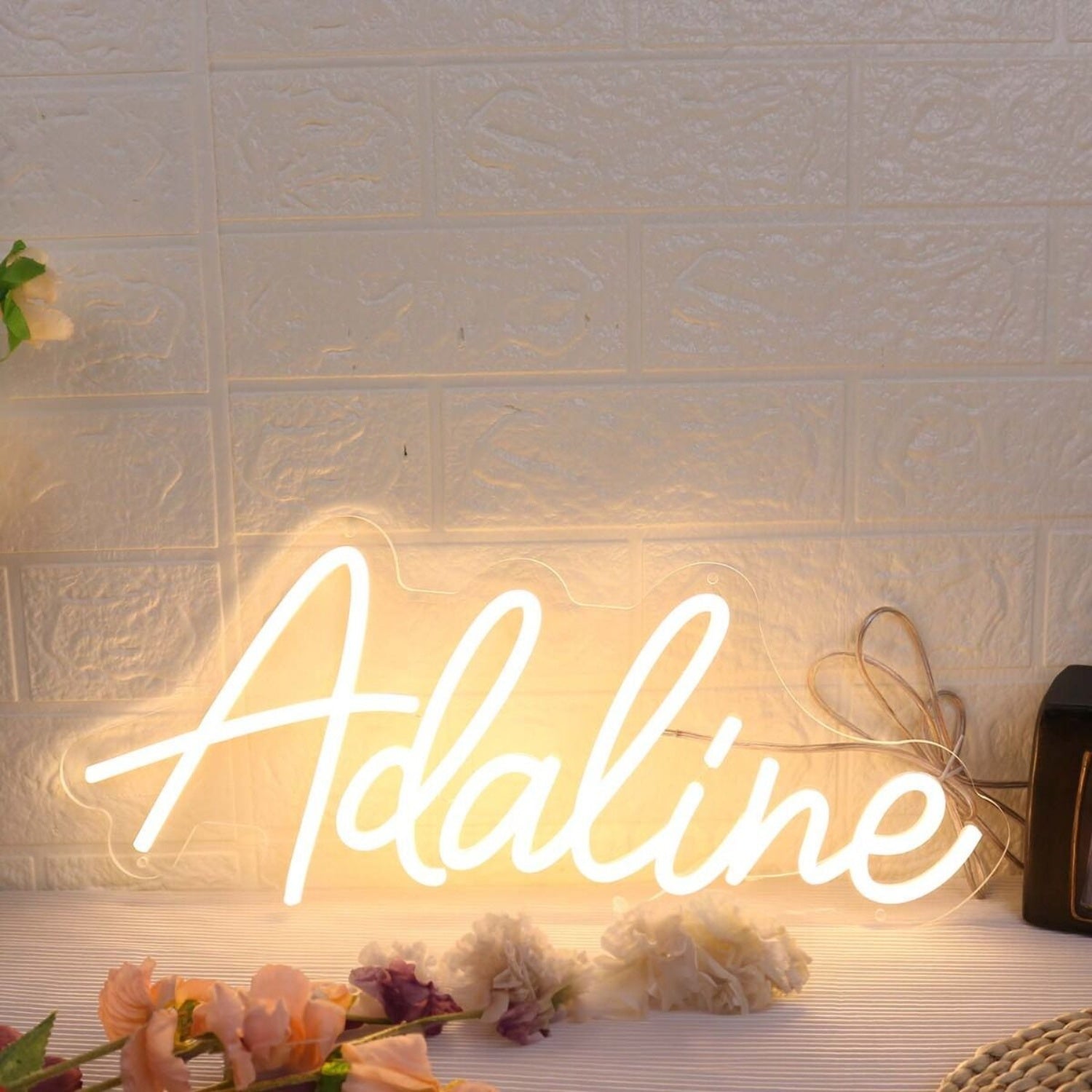 Adaline Yellow Led Neon Sign - Shineneon