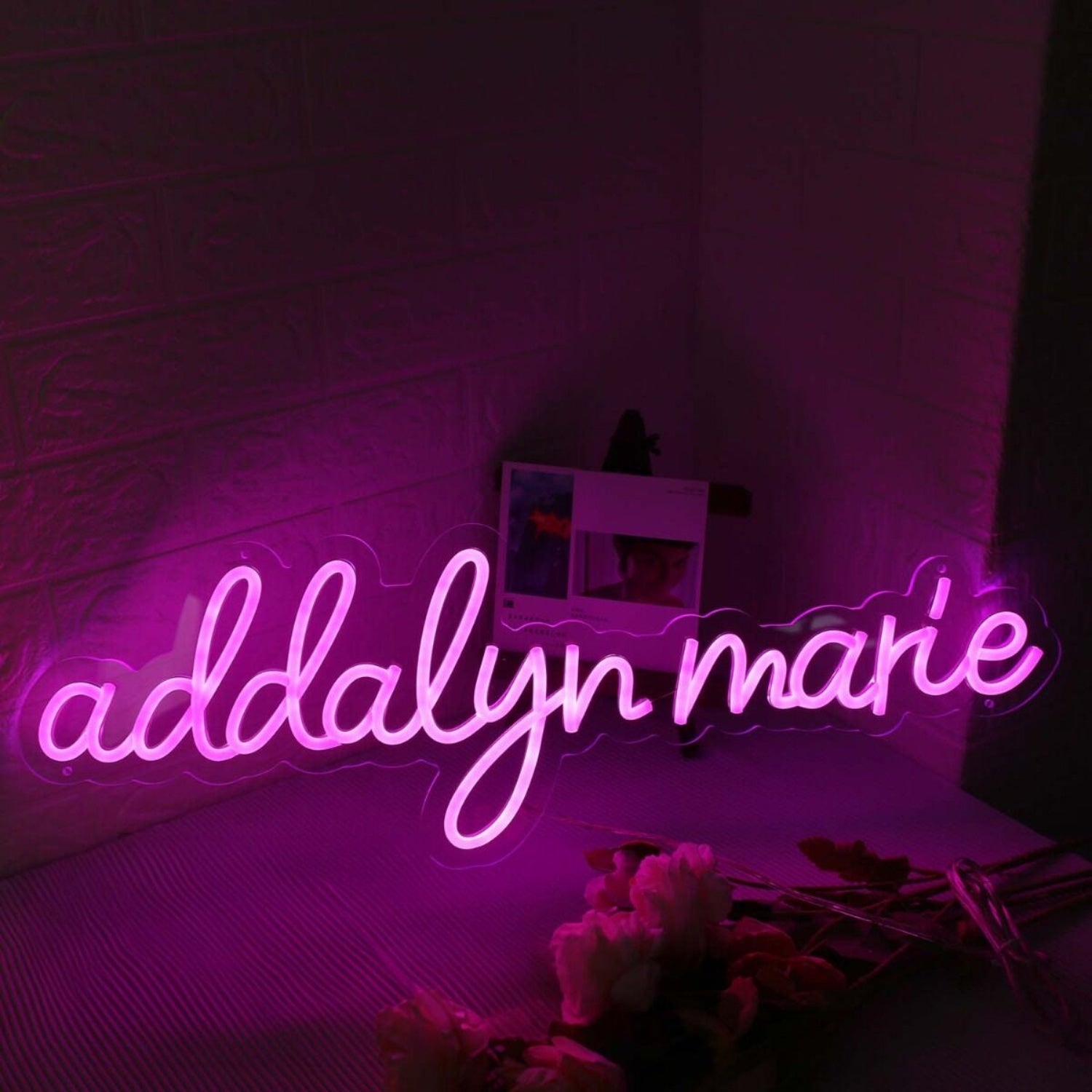 Addalyn Marie Pink Led Neon Sign - Shineneon