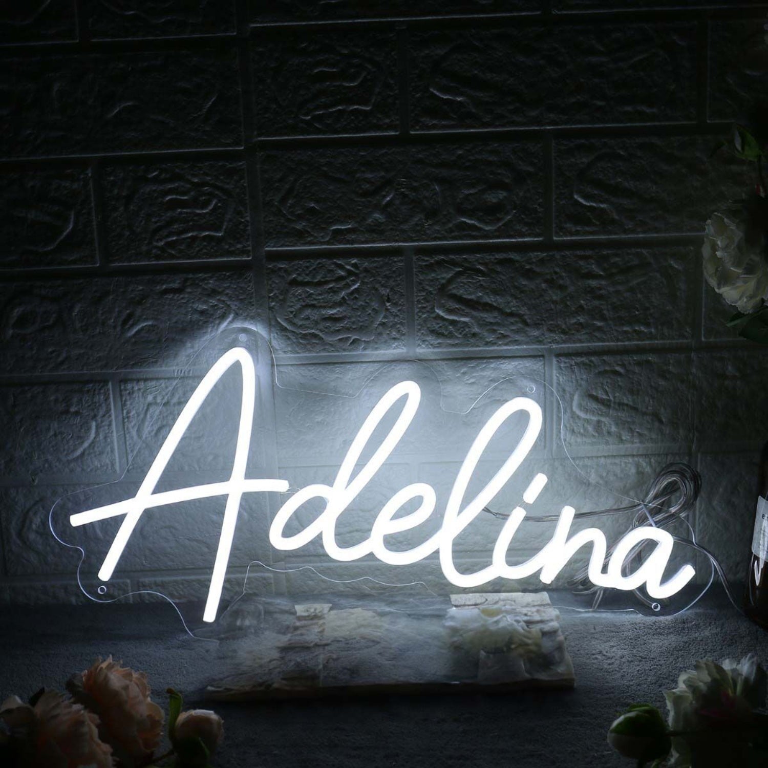 Adelina White Led Neon Sign - Shineneon