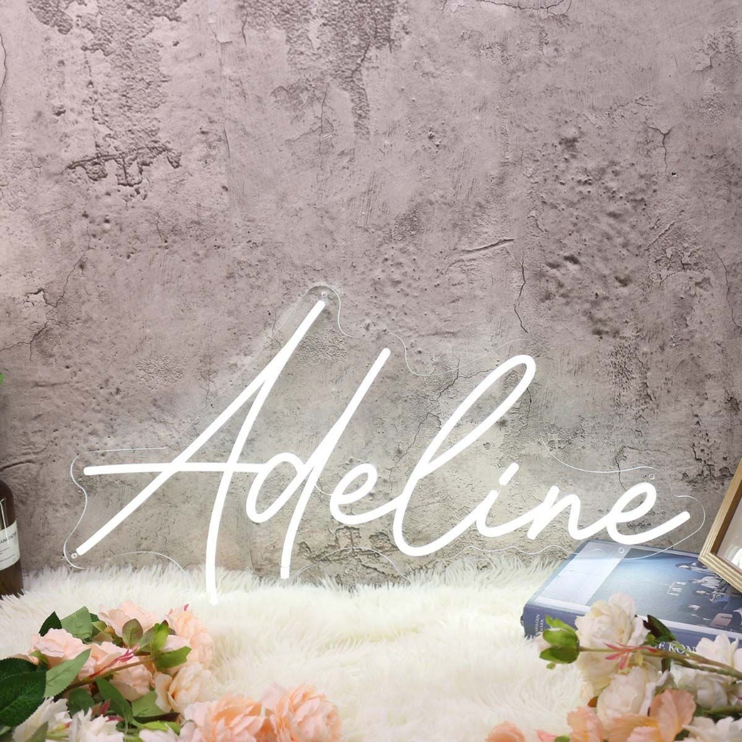 Adeline White Led Neon Sign - Shineneon