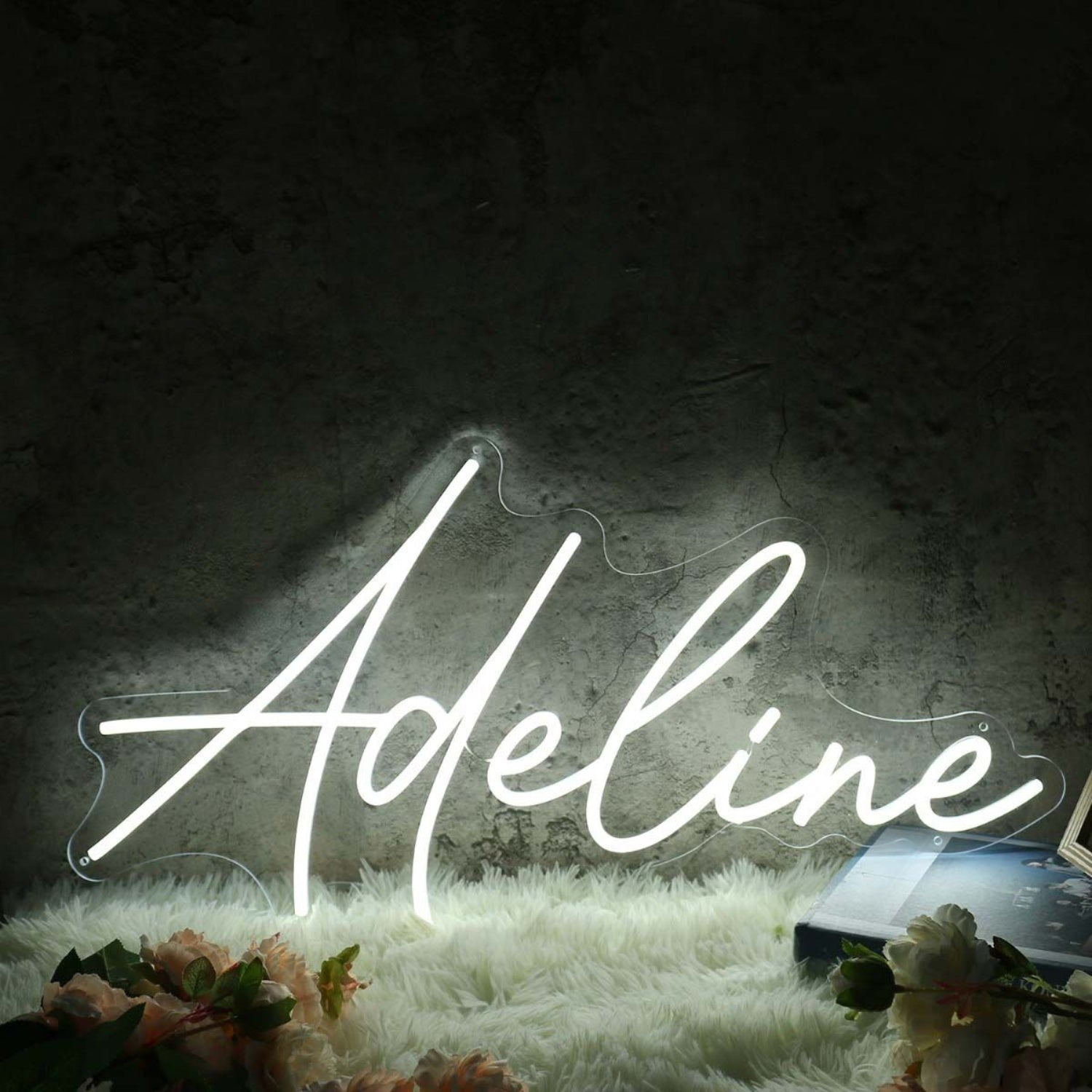 Adeline White Led Neon Sign - Shineneon