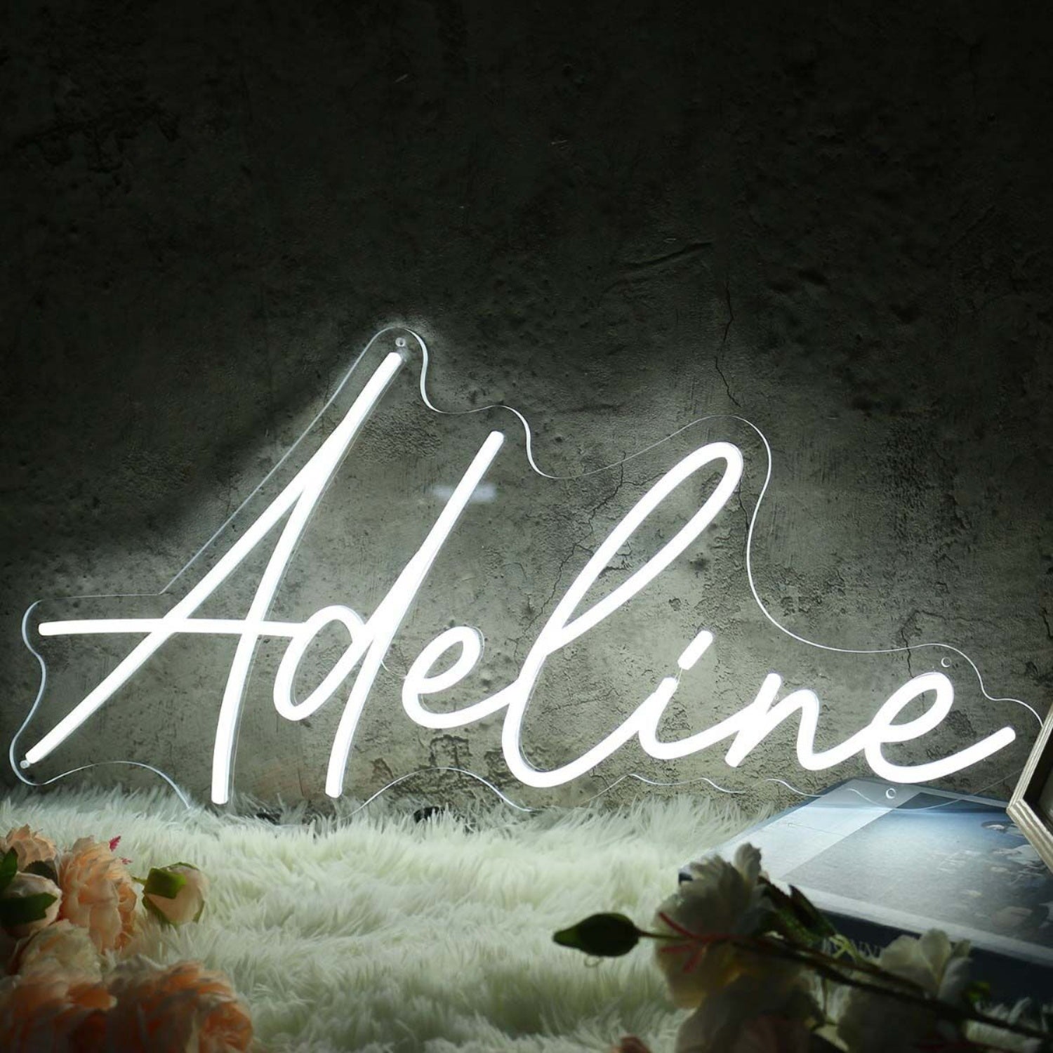 Adeline White Led Neon Sign - Shineneon