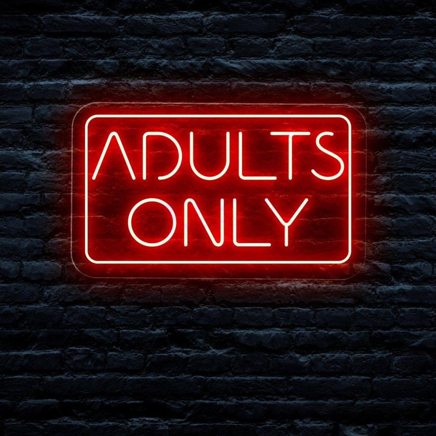 Adults Only Led Neon Sign | Shineneon