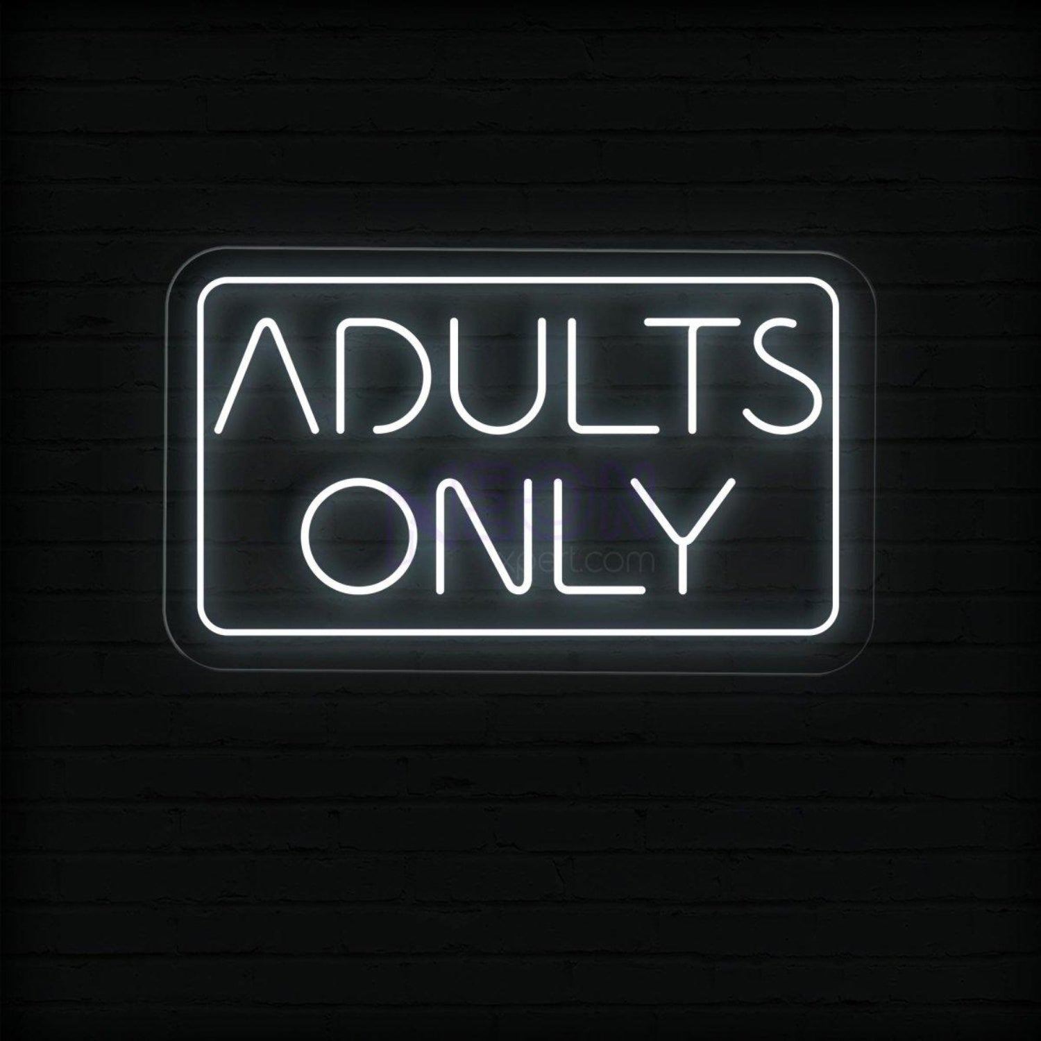 Adults Only Led Neon Sign | Shineneon