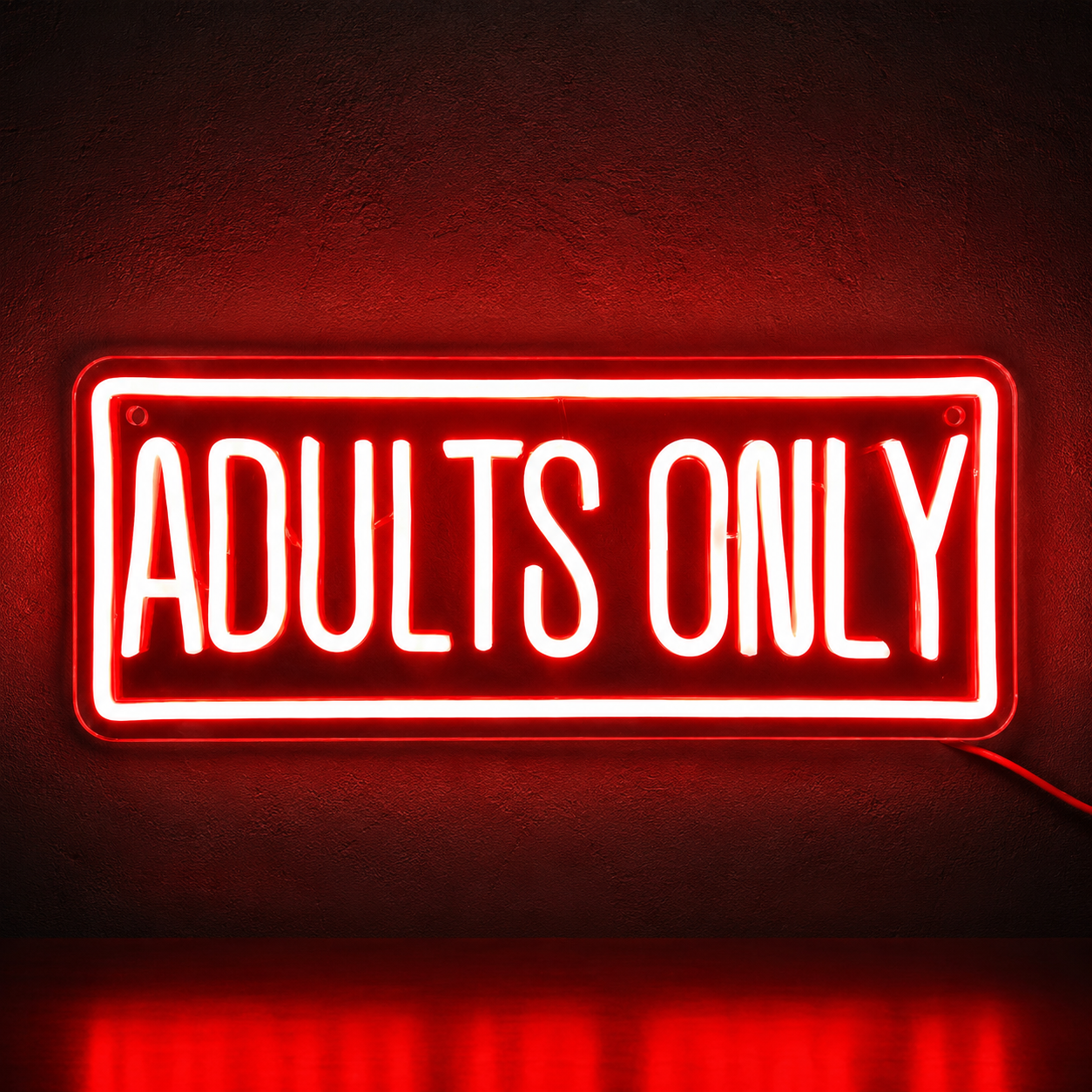 Adults Only LED Neon Sign Wall Neon Sign - 02 High-Converting Product Image