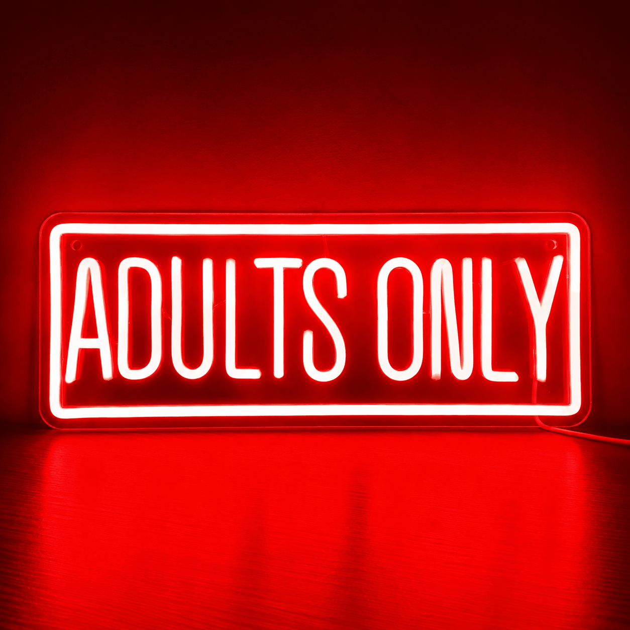 Adults Only LED Neon Sign Wall Neon Sign - Shineneon