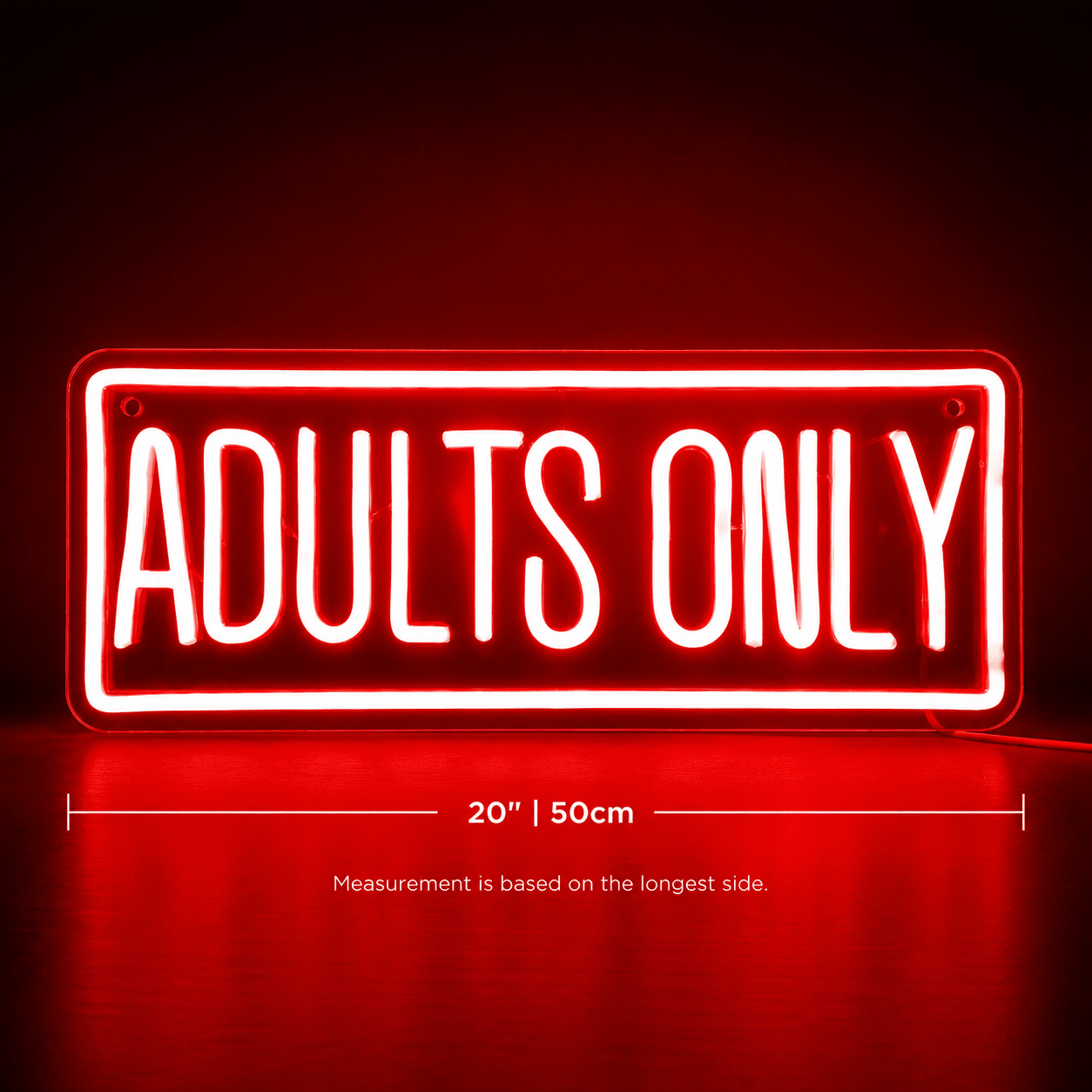Adults Only LED Neon Sign Wall Neon Sign - Shineneon