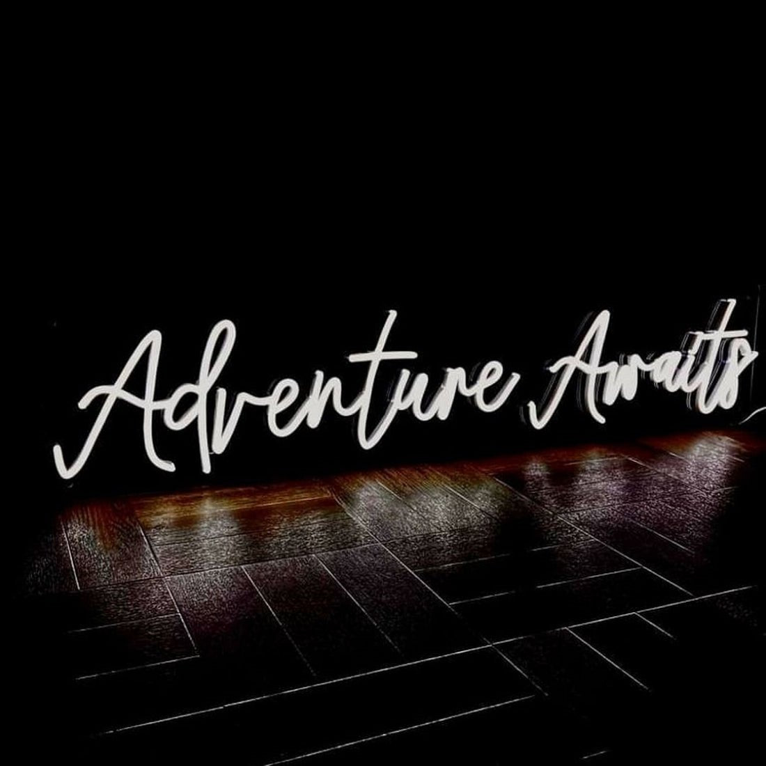 Adventure Awaits Led Sign Business Neon Sign - Shineneon