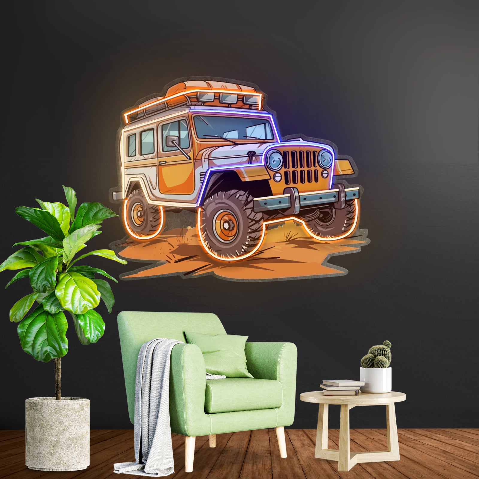Adventure Jeep Led Neon Sign Light Custom Led Signs - LED neon sign view 6