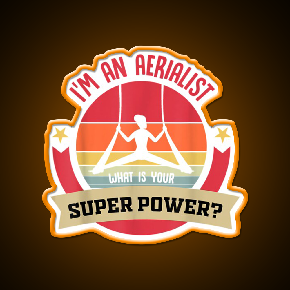 Aerial Dancer Or Aerial Yoga Or Im An Aerialist What Yoga Led Neon Sign Rgb Color