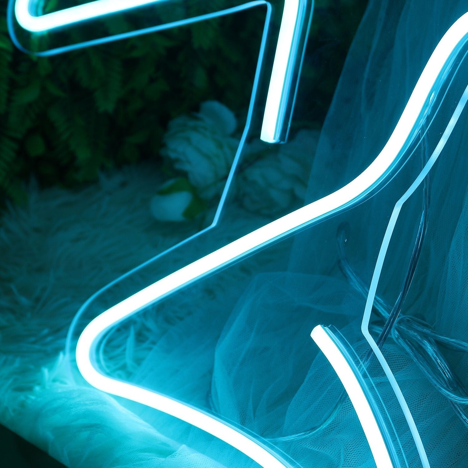 Aesthetic Blue Led Neon Sign - Shineneon