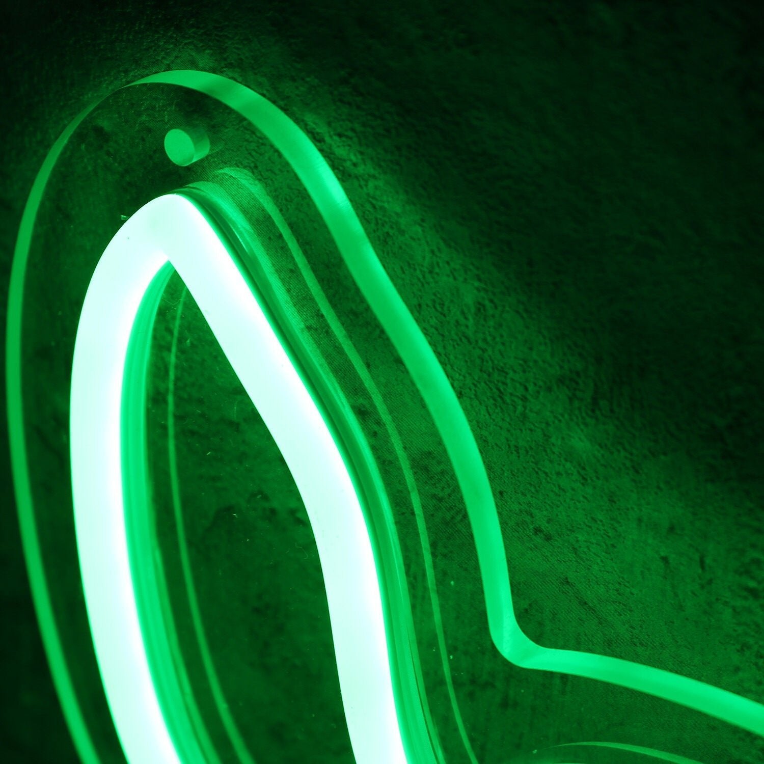 Aesthetic Horse Head Green Led Neon Sign - Shineneon