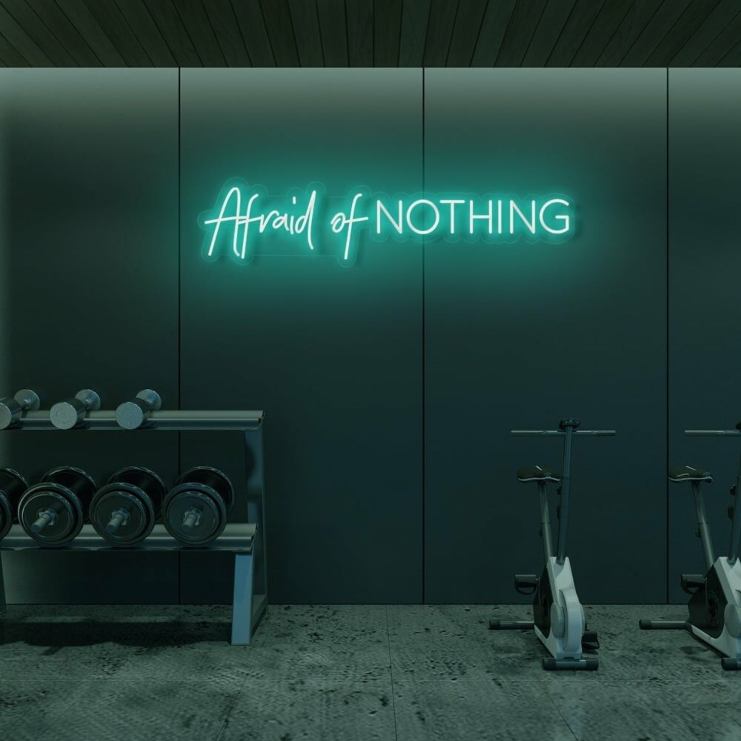 Afraid Of Nothing Led Neon Sign | Shineneon