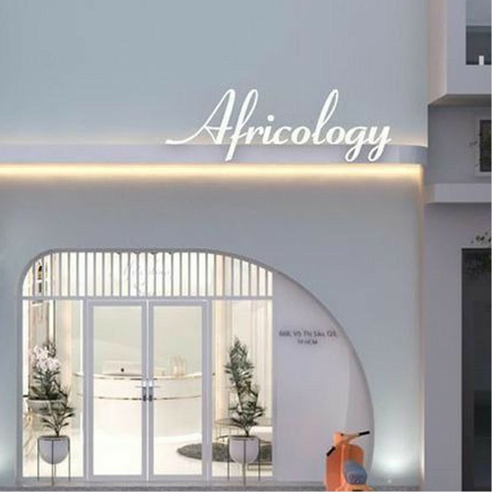 Africology 3D Frontlit Channel Letters Led Light Sign - Shineneon