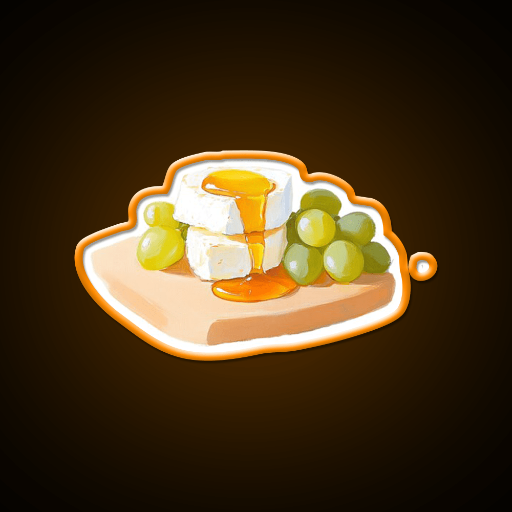 Afternoon Snack Food Led Neon Sign Rgb Color - Shineneon